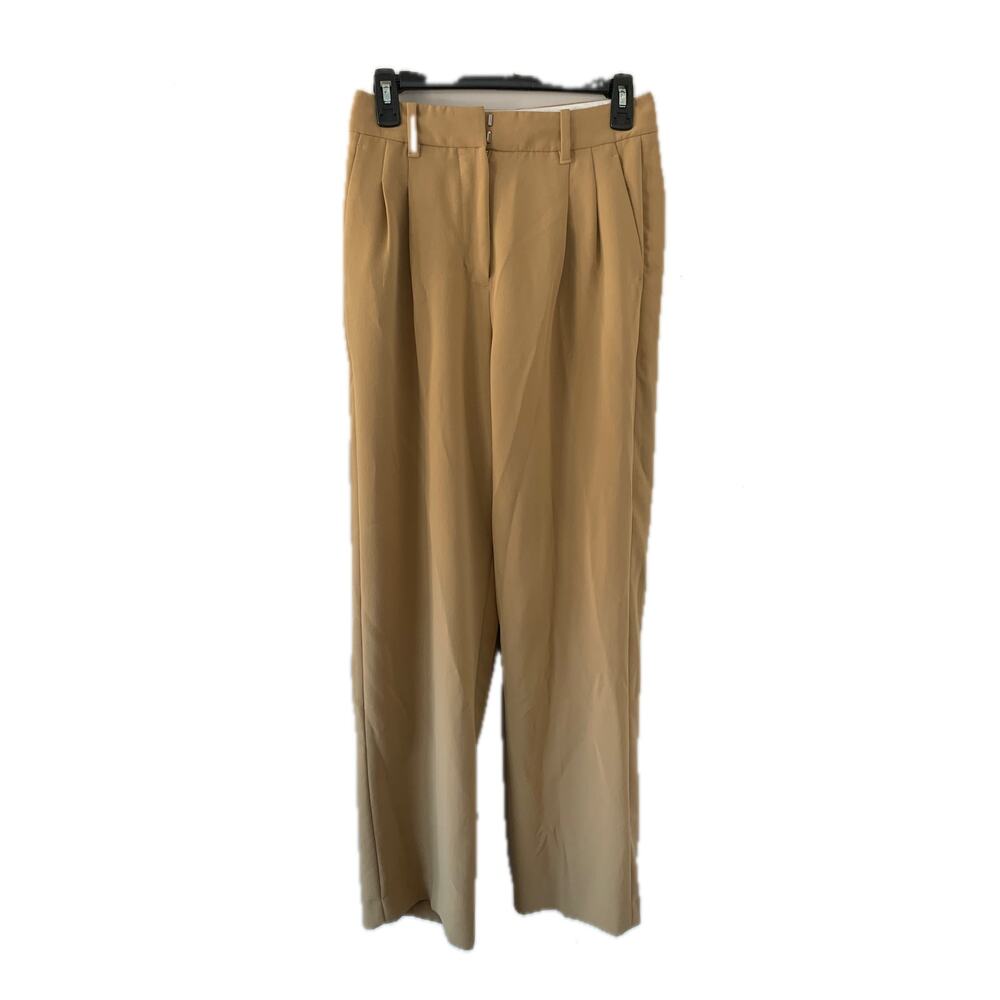 Aritzia Wilfred The Effortless Pant Saville Brown Tan Pants Size 2 Tall